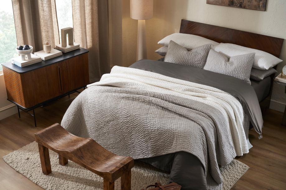 Vinyasa Living Silk collection bedding