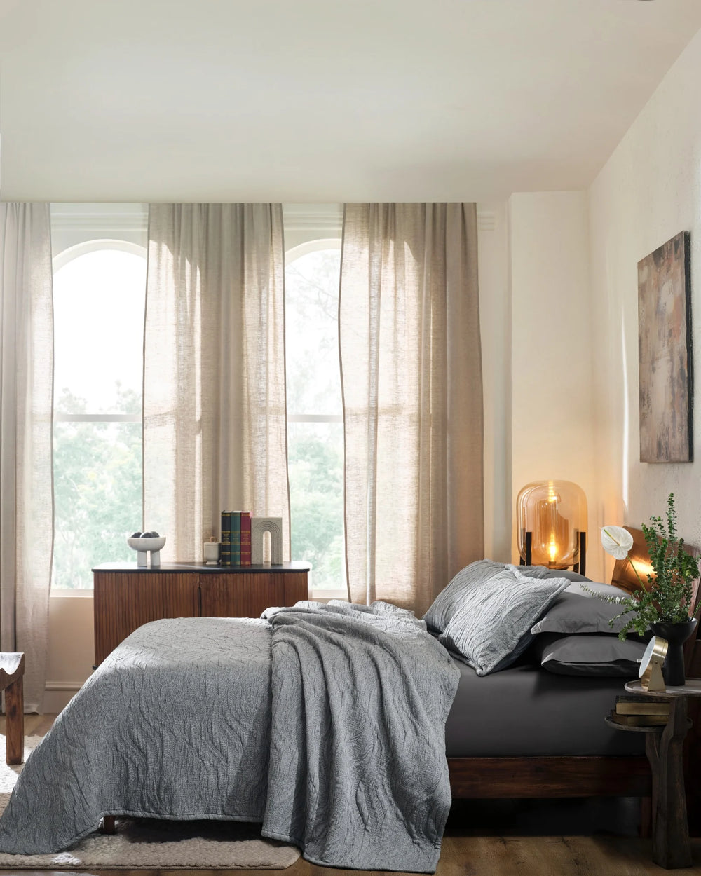 Bedspread Set - Waves