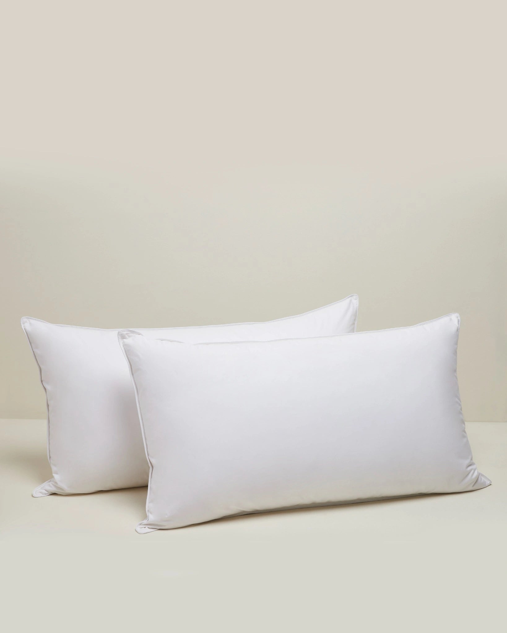 King size down pillow, 30% down 70% feather with 100% cotton shell