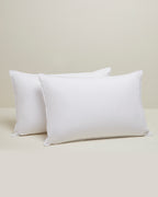 Standard size down pillow, 30% down 70% feather with 100% cotton shell